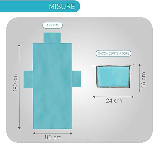 ICE TOYS Drap de plage 190 x 80 cm avec 2 poches 40 x 20 cm avec coussin, 40 x 30 cm, avec sac de rangement pratique et confortable pour la plage et le voyage (orange) - Nail Gallerys