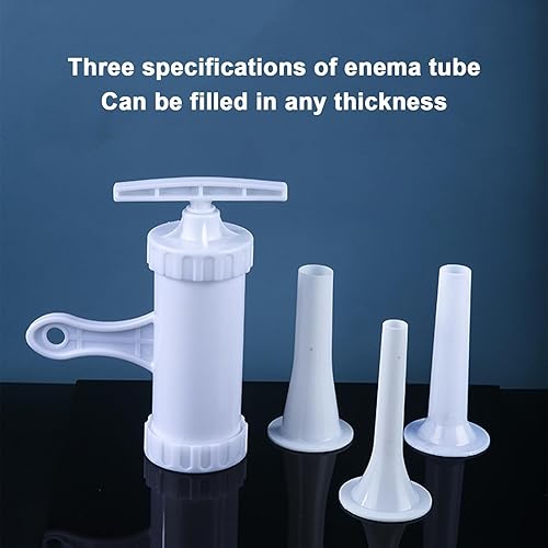 FacynFabrication saucisses,Machine Remplissage Pompe à Main qualité Alimentaire - Odeur Manuelle qualité Alimentaire sans Odeur et sans Danger pour diverses viandes - Nail Gallerys