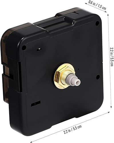 Horloge murale à quartz à piles Mécanisme de silencieux Moteur à silencieux Pointeur Pièces de réparation d'horloge Accessoires pour le remplacement de l'horloge à faire - Nail Gallerys