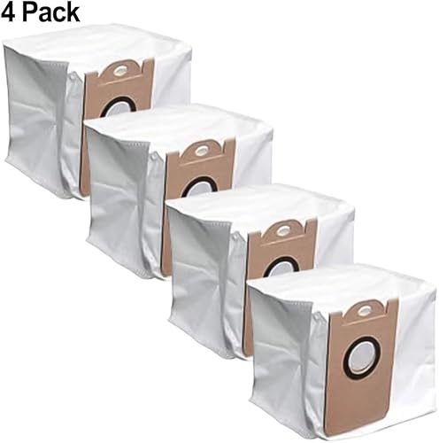 Feegow Lot de 10 sacs à poussière pour aspirateur robot Cleanova W11, accessoires de sacs à vidange automatique, tissu non tissé de grande capacité - Nail Gallerys