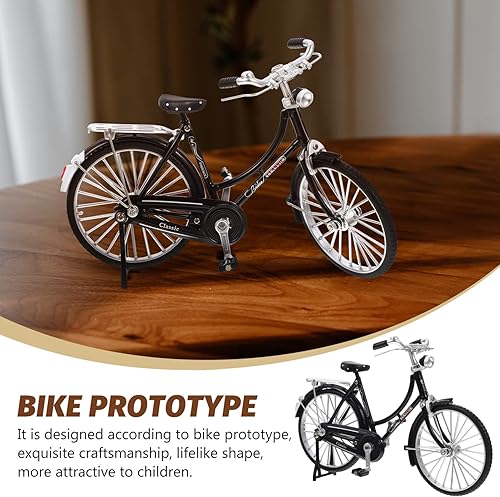 Mini Vélo Doigts Statues Modèle Mini Vélo Vélo pour Enfants Vintage Vélo de Montagne Miniature Mini Vélos pour Décoration de Bureau pour Bureau - Nail Gallerys