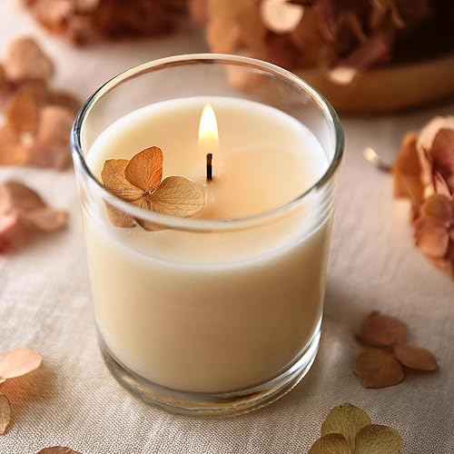 Glasmark KROSNO 1992 Lot De 6 Pots en Verre Transparent pour Fabrication de Bougies Bricolage 300 ML - Nail Gallerys