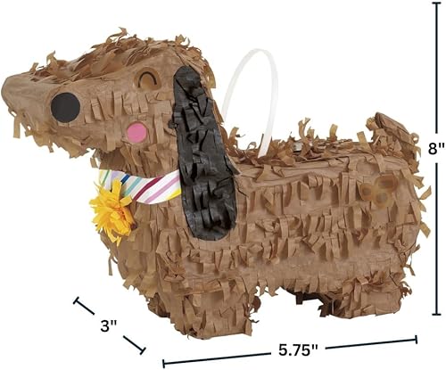 Unique Party 75897 Décoration pour mini pinata teckel - Nail Gallerys