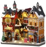 Lemax-25869 Vail Village Facade: Alpine Winter Shops, 25869, Multicolore, Taille Unique - Nail Gallerys