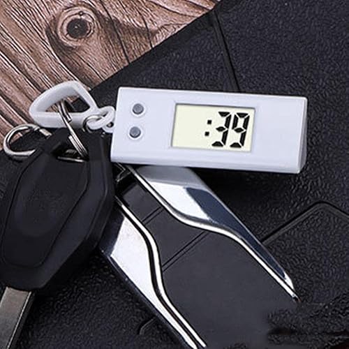 BBASILIYSD Mini réveil électronique silencieux pour étudiant, examen, bibliothèque, horloges électroniques de poche, montre de bureau, horloge portable - Nail Gallerys