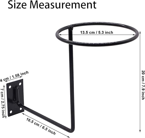 Support mural polyvalent pour casque de moto Casque Stand Titulaire Noir Mural Casque de Moto Stockage pour Manteaux, Chapeaux, Casquettes, casque de vélo, perruque, chapeau, balle, Paquet de 3 - Nail Gallerys
