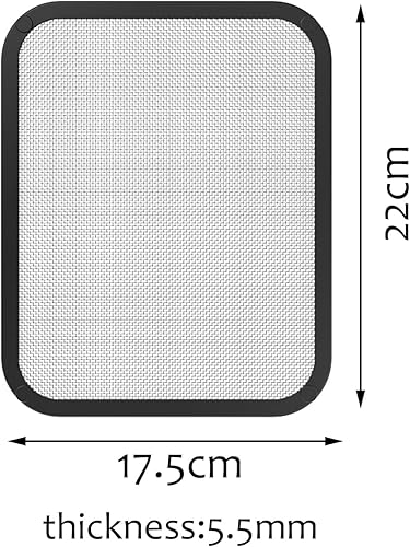 mumisuto Anti-éClaboussures En Acier Inoxydable, Anti-éClaboussures Accessoires Pour Cosori Airfryer 8,5 L/Dual Blaze Twinfry 10,4 L, Protection Efficace De La Spirale Chauffante - Nail Gallerys