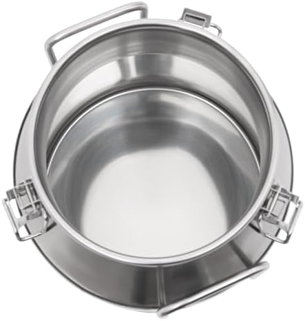 Boîte à lait en acier inoxydable avec couvercle hermétique pour lait et vin - Nail Gallerys