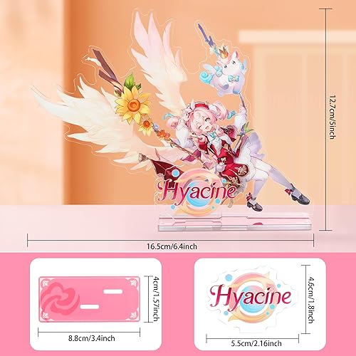 Support de présentation Grand Format HD Honkai Star Rail - Figurine Acrylique Anime Premium pour collectionneurs (Cipher) - Nail Gallerys