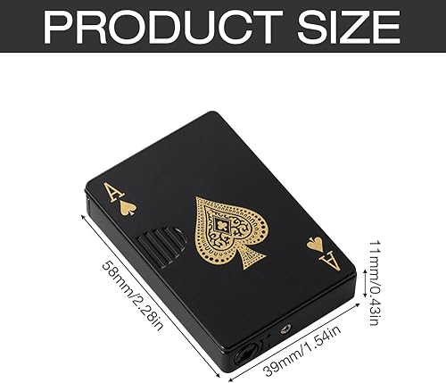 IXYHKB Lot de 2 briquets tempête, briquets tempête, briquet tempête, rechargeable par USB, briquet cool, coupe-vent, rechargeable au butane - Nail Gallerys