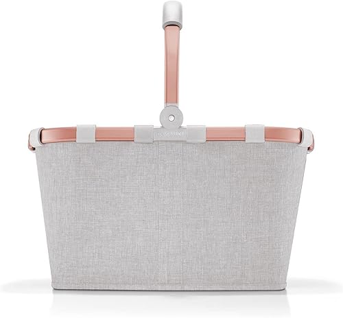 reisenthel carrybag twist sky rose- Panier à provisions solide avec beaucoup d'espace de rangement et poche intérieure pratique - Design élégant et imperméable - Nail Gallerys