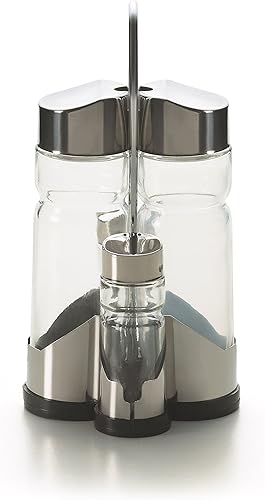 Excelsa Profibohrer Lot de 5 Coques X-Line Huile/vinaigre Cruet Salière/poivrière - Nail Gallerys