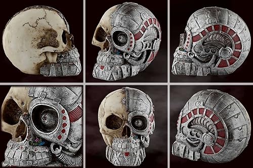 mtb more energy Tête de mort Steampunk Arni Terminator - Tête de mort - Nail Gallerys