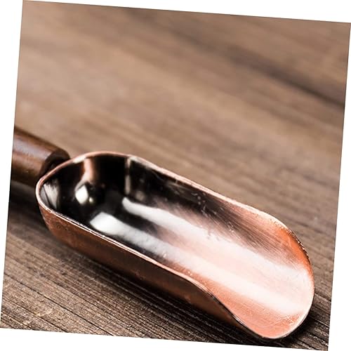 TOPBATHY Cuillère À Thé Bois Massif Avec Long Manche Accessoire Décoratif Pour Thé Cuillère Portable Pour Infuser Thé Sucre Et Épices - Nail Gallerys