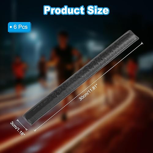 PATIKIL Bandes réfléchissantes Slap Bandes, bandes réfléchissantes haute visibilité pour jogging, cyclisme, course à pied - Nail Gallerys