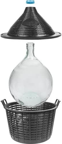 AlcoFermBrew Bonbonne en Verre 25L – Dame-Jeanne en Verre | Seau Fermentation - Nail Gallerys