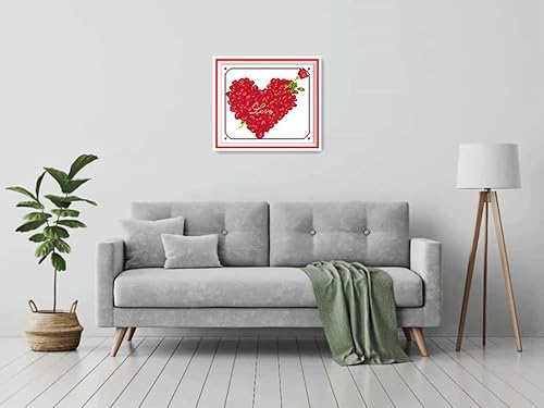 Amiiba Kit de broderie au point de croix estampé - Trou d'arbre - Animal de la forêt, fauve, lapin, écureuil, papillon, oiseau - À faire soi-même - 53,8 x 63 cm (animal) - Nail Gallerys