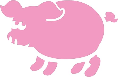 LOOLIPO - POCHOIRS - À LA FERME - 6 pochoirs - 14 x 14 cm - Pochoirs, tampons & encreurs - Pochoirs - Loisir créatif - Activité manuelle - L730005 - Nail Gallerys