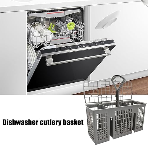 Oldmoom Porte-argenterie pour Lave-Vaisselle | Panier à ustensiles à Couverts pour Lave-Vaisselle,Panier à argenterie, Porte-ustensiles pour Remplacement du Panier du Lave-Vaisselle - Nail Gallerys