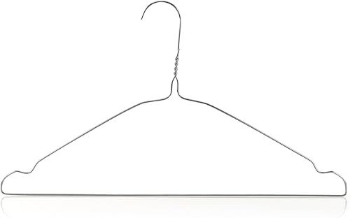 Hangerworld Lot de 200 cintres en métal à Barre Pantalon et encoches - Nail Gallerys