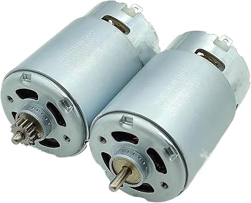 Moteur Électrique Haute Vitesse, Compatible Avec Les Perceuses Sans Fil Metabo Et Les Outils De Jardin, Compatible Avec Les Perceuses MABUCHI, RS-550VD-8520 317004280 DC 12 V 22000 Tr/min(Model B 14T - Nail Gallerys