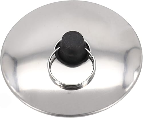 Gdfnmogo Bouchon de vidange d'évier en caoutchouc avec anneau pour trous de 40 mm, bouchon de baignoire, cuisine, finition polie, remplacement facile à nettoyer - Nail Gallerys