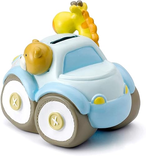 Tirelire en Forme de Voiture - thème Safari/pour Enfant - Fille ou garçon - Nail Gallerys