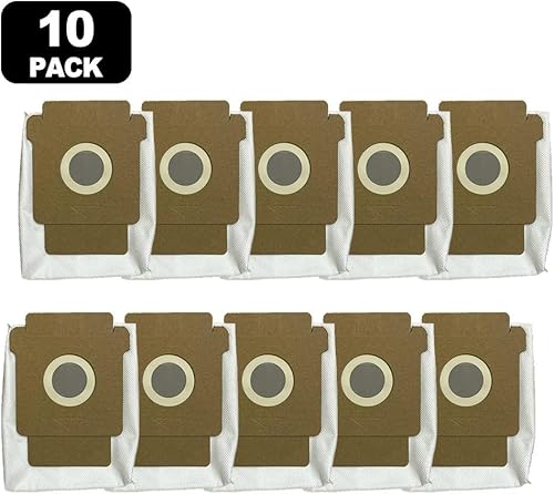 Lot de 6 sacs à poussière pour aspirateur Roomba 2,8 l - Grande capacité - Pour aspirateur robot Essential Q0520 i Series J Series - Élimination automatique de la saleté - Nail Gallerys