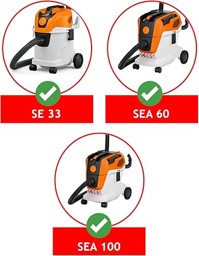 SPARES2GO Kit filtre cartouche + manchon mousse pour aspirateur Stihl SE33 SEA60 SEA100 - Nail Gallerys