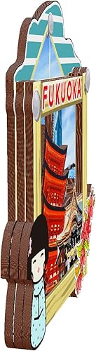 Orlybar Kobe 1168 Aimant de réfrigérateur en bois classique 3D Fait à la main Artisanat Voyage Souvenir Collection Cadeau Décoration -1168, GUOLL=1168 - Nail Gallerys