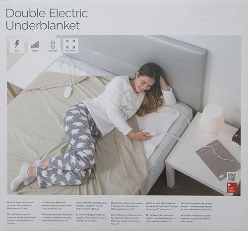 Couverture électrique double 160 x 140 - Nail Gallerys