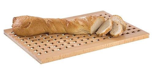 APS 953 BROTSTATION planche en bois, hêtre, 52 x 34 x 2 cm - Nail Gallerys