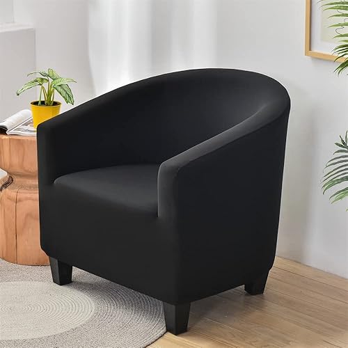 Morbuy Housse de Fauteuil Club 1 Place, Cabriolet Chesterfield Extensible Housse de Fauteuil Tub Chair Revêtement de Chaise Lavable, Protection de Meubles pour Le Salon (Marron) - Nail Gallerys