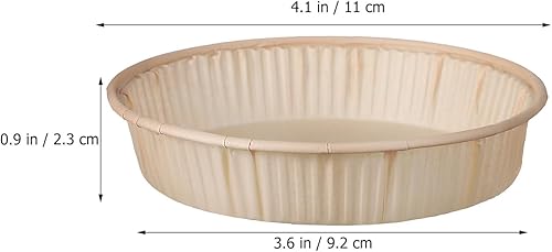 Lot de 100 moules à jetables en papier pour gâteaux et gâteaux - 102 cm - Nail Gallerys