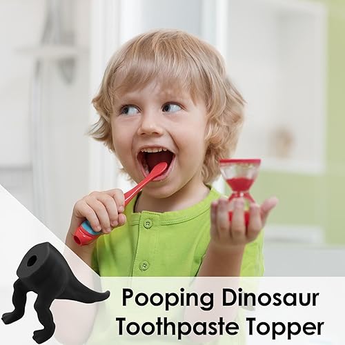 Distributeur De Dentifrice Amusant En Silicone Dinosaure, Bouchon De Dentifrice À Fermeture Automatique Fournitures De Salle De Bain Couvercle De Dentifrice Sans Dégâts Convient À La Plupart Des Tubes - Nail Gallerys