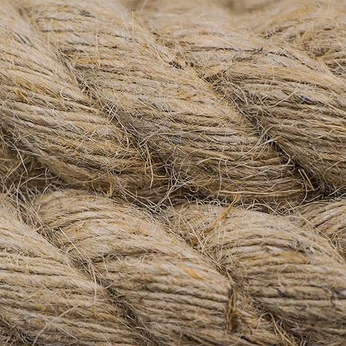 Aoneky Corde en Jute 14/16/ 20/25/ 30/40/50mm, 8/15/30M Corde en Chanvre Torsadée Épaisse en Fibres Naturelles pour Jardin Décoration, Grimper Sport DIY (15M 40mm) - Nail Gallerys