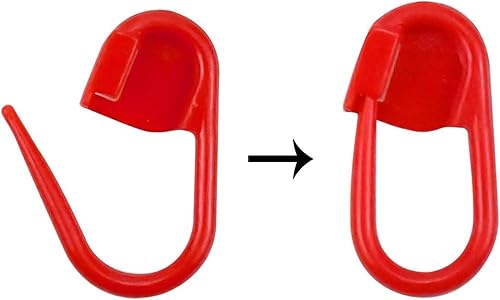 Lot de 150 marqueurs de mailles (10 couleurs) avec boîte - Accessoires de tricot de qualité supérieure pour tricot et crochet - Pratique - Idéal comme marqueur de maille, crochet et tricot - Nail Gallerys