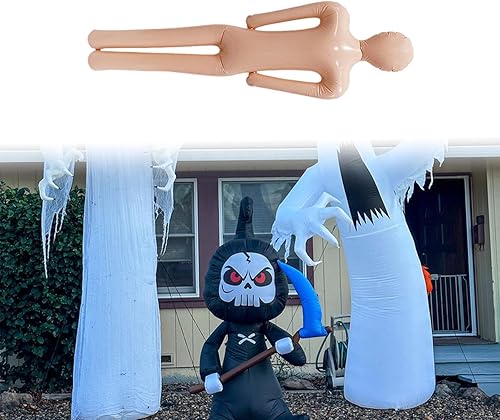 Baoblaze Mannequin Gonflable modèle de Corps Humain Faux 59 Pouces Femme Habiller Accessoires de Corps gonflables pour la décoration de la Maison Patio Cour - Nail Gallerys