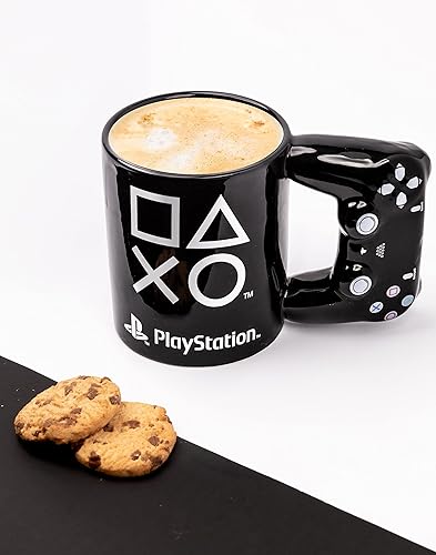 Playstation Tasse Tasse Gaming Remote Controller Game 16oz Cup jeu Game taille unique - Nail Gallerys