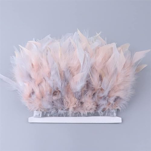 Garniture Franges Plumes Dinde 2m Marabou Dinde Plumes Garniture Jupe Robe Plume Décoration Accessoire Pour Décoration Maison Bricolage Costume Artisanat Couture Robe Fête - Nail Gallerys