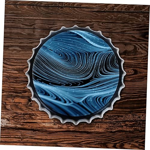 TOGEVAL Plaque Murale En Métal Vierge Avec Capsule De Bière De 40 Cm Pour Création De Panneaux En Vinyle - Nail Gallerys