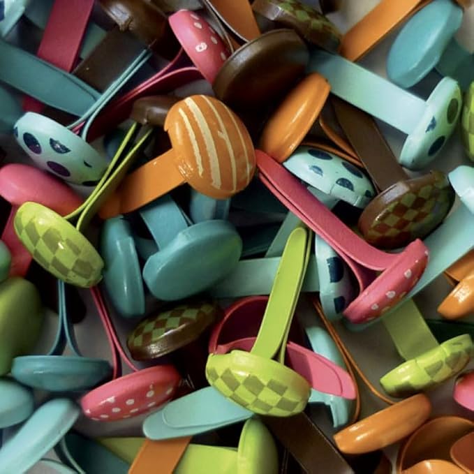 Pw International - Lot de 60 Attaches parisiennes 'Bollywood' - Nail Gallerys