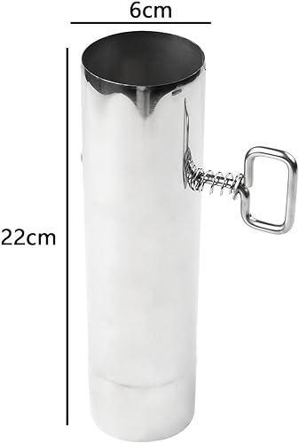 Oniissy Tuyau de poêle 60 mm pour cheminée, cheminée, tipi extérieur, protection thermique, compatible avec la plupart des cuisinières - Nail Gallerys