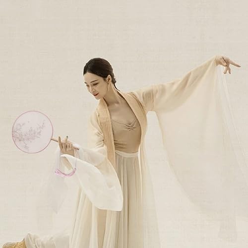 Éventails, Éventail Rond Éventail de Danse de Style Chinois avec Pendentif Gland Photographie Prop Éventails Décoratifs Éventail Décoratif avec Manche en Bois (Rose) - Nail Gallerys