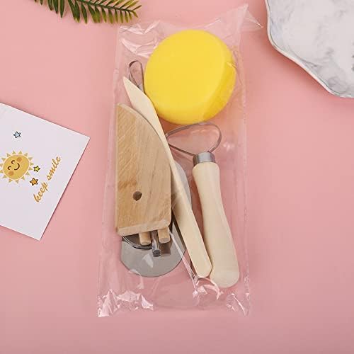 PIQIUQIU Lot de 8 outils de sculpture d'argile en bois et céramique, comprend des outils de coupe d'argile, de modelage et de coupe, des outils d'argile en céramique, KFKOL0 - Nail Gallerys
