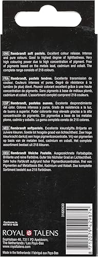 Rembrandt Professional Soft Pastel - SET STORM GREYS 5.5 - Nail Gallerys