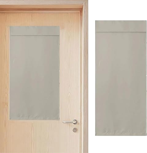SLXLYH Rideaux occultants pour porte d'entrée - Isolation thermique - Pour l'intimité et la lumière - Pour contrôler la lumière du soleil - Nail Gallerys