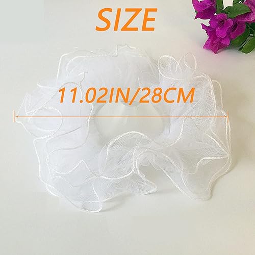 6 Pcs Collier Bouquet Dentelle pour Support Bouquet Mariage, Blanc Mariage Bouquet Dentelle Décoration Porte Bouquets DIY Dentelle Bouquet Mariée (Blanc) - Nail Gallerys