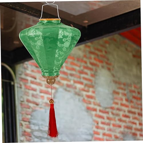 OSALADI 3 Pièces Lanterne D'eau Lanternes Asiatiques Lanternes De Soie Vietnamiennes Lanterne De Magasin De Sushi Lanterne Suspendue Coréenne Lanterne Du Nouvel An Chinois Fer Forgé - Nail Gallerys