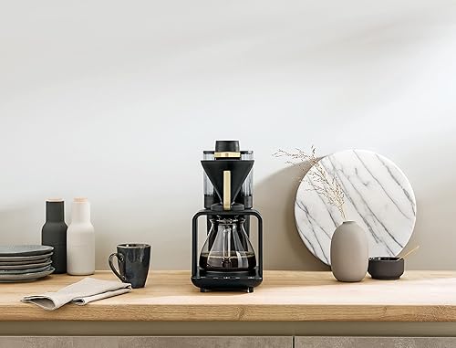 Melitta EPOUR Over Cafetière : système de brassage unique et design innovant Noir/argenté - Nail Gallerys